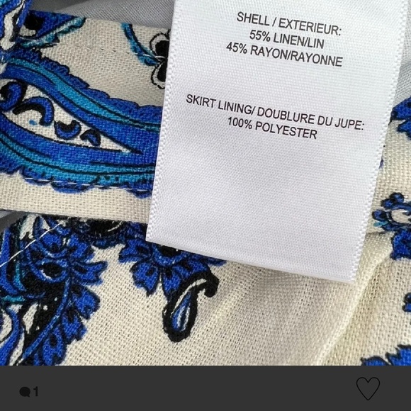 NWT Christian Lacroix Paisley Linen Blend Wrap Dress - Picture 10 of 12